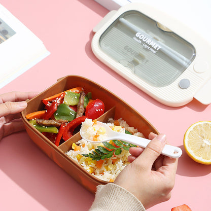[READY] Aimilo Kotak Bekal Anak Free Sendok Dapat digunakan untuk Microwave Tempat Makan Anak Tk Lunch Box Tempat Bontot BPA Free