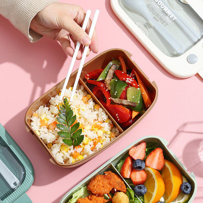 [READY] Aimilo Kotak Bekal Anak Free Sendok Dapat digunakan untuk Microwave Tempat Makan Anak Tk Lunch Box Tempat Bontot BPA Free