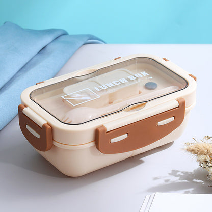 [READY] Aimilo Kotak Bekal Anak Free Sendok Dapat digunakan untuk Microwave Tempat Makan Anak Tk Lunch Box Tempat Bontot BPA Free