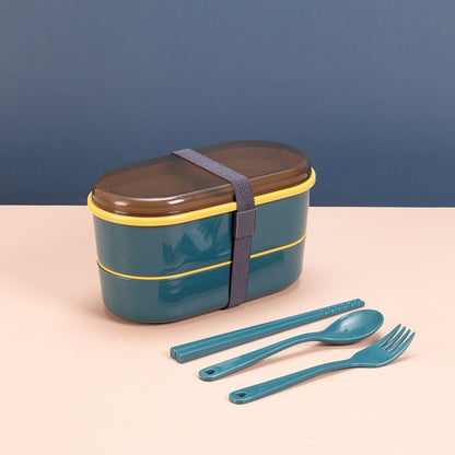 [READY] Aimilo Tempat Makan Anak Tk BPA Free Dapat digunakan untuk Microwave Kotak Bekal Anak Lunch Box Tempat Bontot Free Sendok