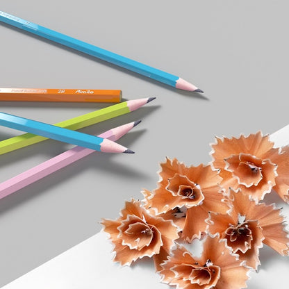 [READY] Aimilo 12PCS/Kotak Pensil 2B Graphite Pensil Alat Tulis Sekolah Pensil 1 Pack