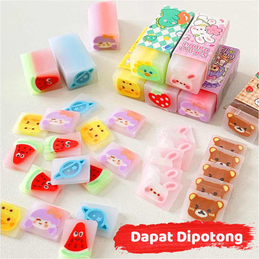 [READY] Aimilo Penghapus Lucu Karakter Penghapus Pensil Astronout Eraser Pencil Alat Tulis Sekolah