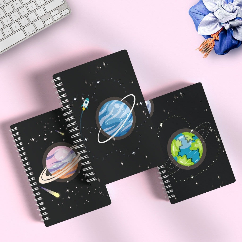 [READY] Aimilo Notebook A5 1 Paket 4 Pcs Buku Diary Aesthetic Buku Jurnal Aesthetic Sekolah 40 Lembar