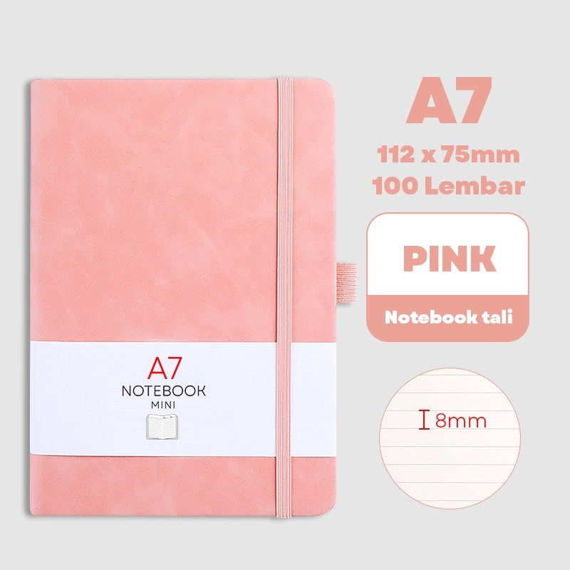 [READY] Aimilo Notebook A6/A5 Pocket Buku Diary Kecil Pertemuan Scrapbook Mini 100 Lembar