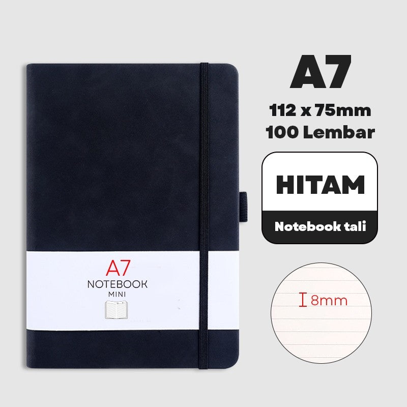 [READY] Aimilo Notebook A6/A5 Pocket Buku Diary Kecil Pertemuan Scrapbook Mini 100 Lembar
