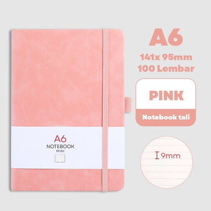 [READY] Aimilo Notebook A6/A5 Pocket Buku Diary Kecil Pertemuan Scrapbook Mini 100 Lembar