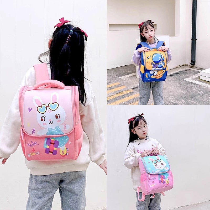 [READY] Aimilo Tas Sekolah Anak Perempuan Tas Sekolah Anak tk/sd Tas Ransel Kapasitas Besar Tahan Air Tebal Kado Anak