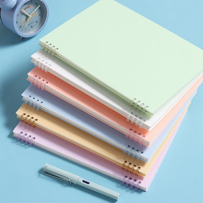 [READY] Aimilo Notebook Set Notebook A5&Pulpen Gel Buku Diary Aesthetic 4 Warna Sekolah Stationary