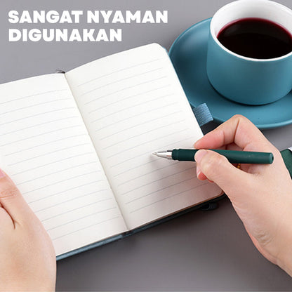 [READY] Aimilo Notebook A6/A5 Pocket Buku Diary Kecil Pertemuan Scrapbook Mini 100 Lembar
