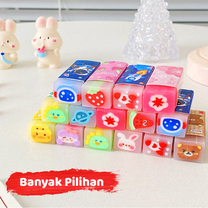 [READY] Aimilo Penghapus Lucu Karakter Penghapus Pensil Astronout Eraser Pencil Alat Tulis Sekolah