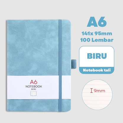 [READY] Aimilo Notebook A6/A5 Pocket Buku Diary Kecil Pertemuan Scrapbook Mini 100 Lembar