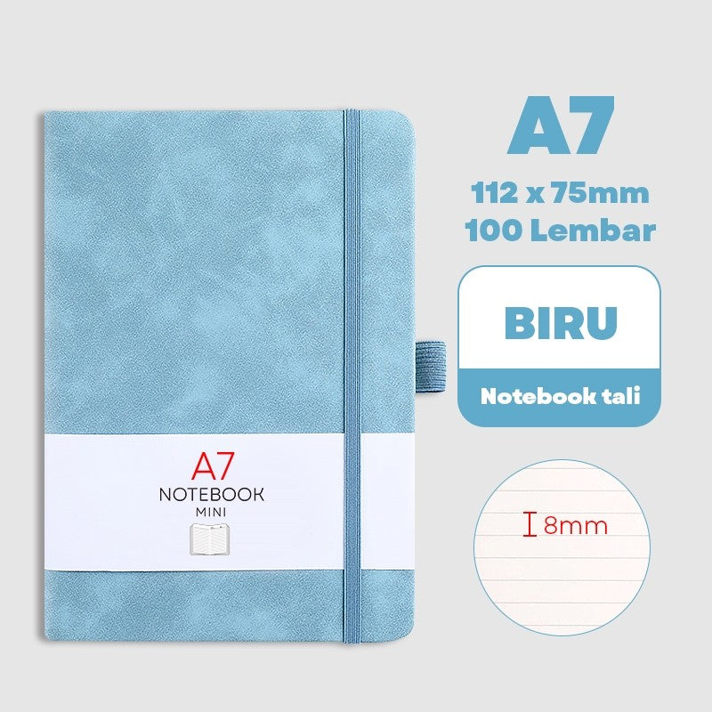 [READY] Aimilo Notebook A6/A5 Pocket Buku Diary Kecil Pertemuan Scrapbook Mini 100 Lembar
