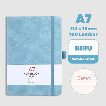 [READY] Aimilo Notebook A6/A5 Pocket Buku Diary Kecil Pertemuan Scrapbook Mini 100 Lembar