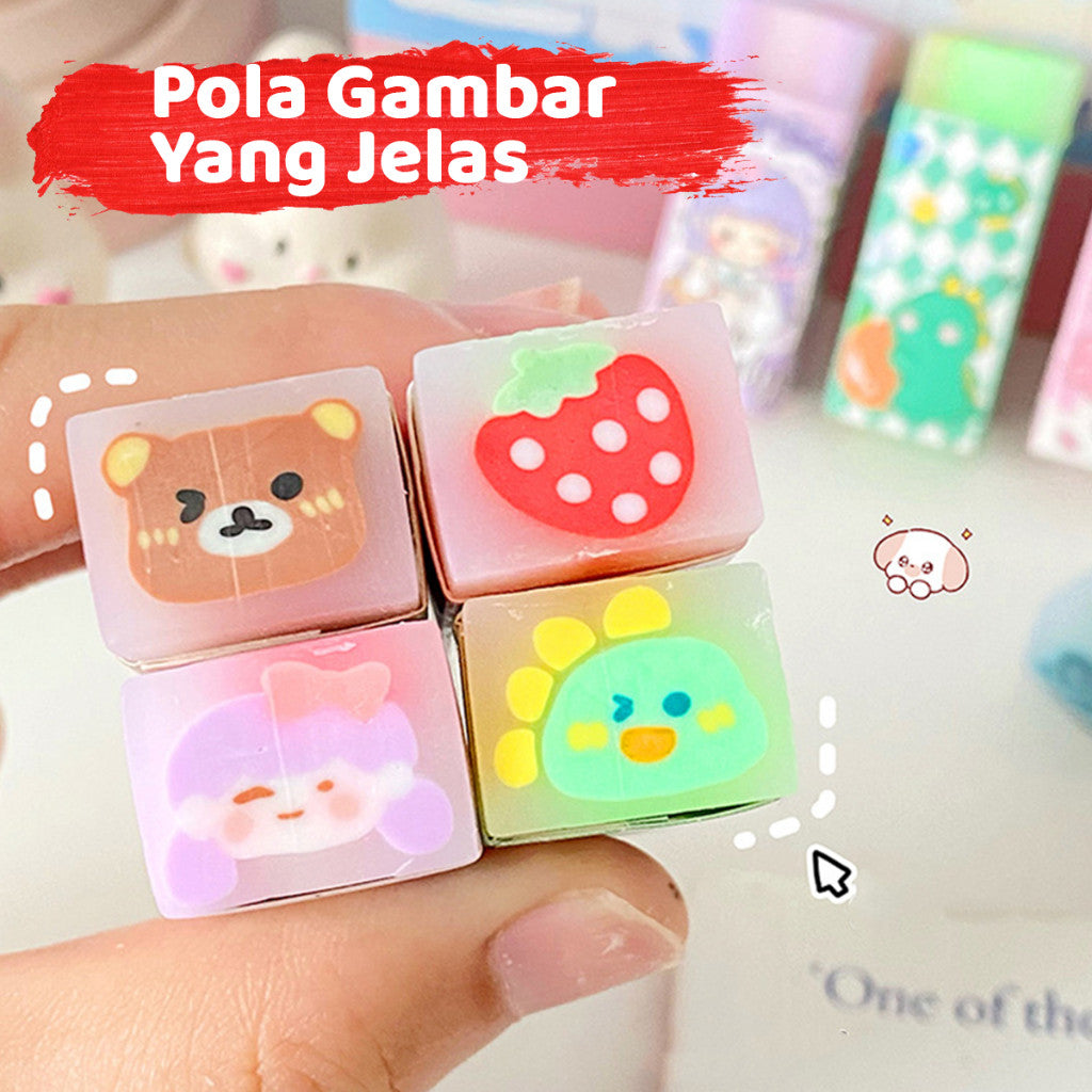 [READY] Aimilo Penghapus Lucu Karakter Penghapus Pensil Astronout Eraser Pencil Alat Tulis Sekolah