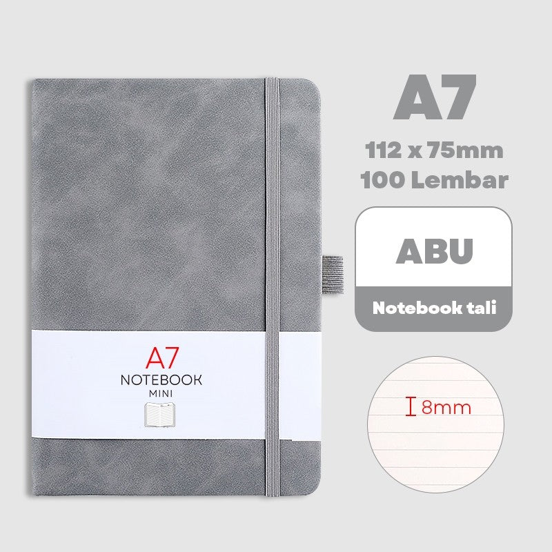 [READY] Aimilo Notebook A6/A5 Pocket Buku Diary Kecil Pertemuan Scrapbook Mini 100 Lembar