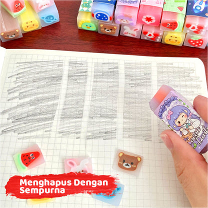 [READY] Aimilo Penghapus Lucu Karakter Penghapus Pensil Astronout Eraser Pencil Alat Tulis Sekolah