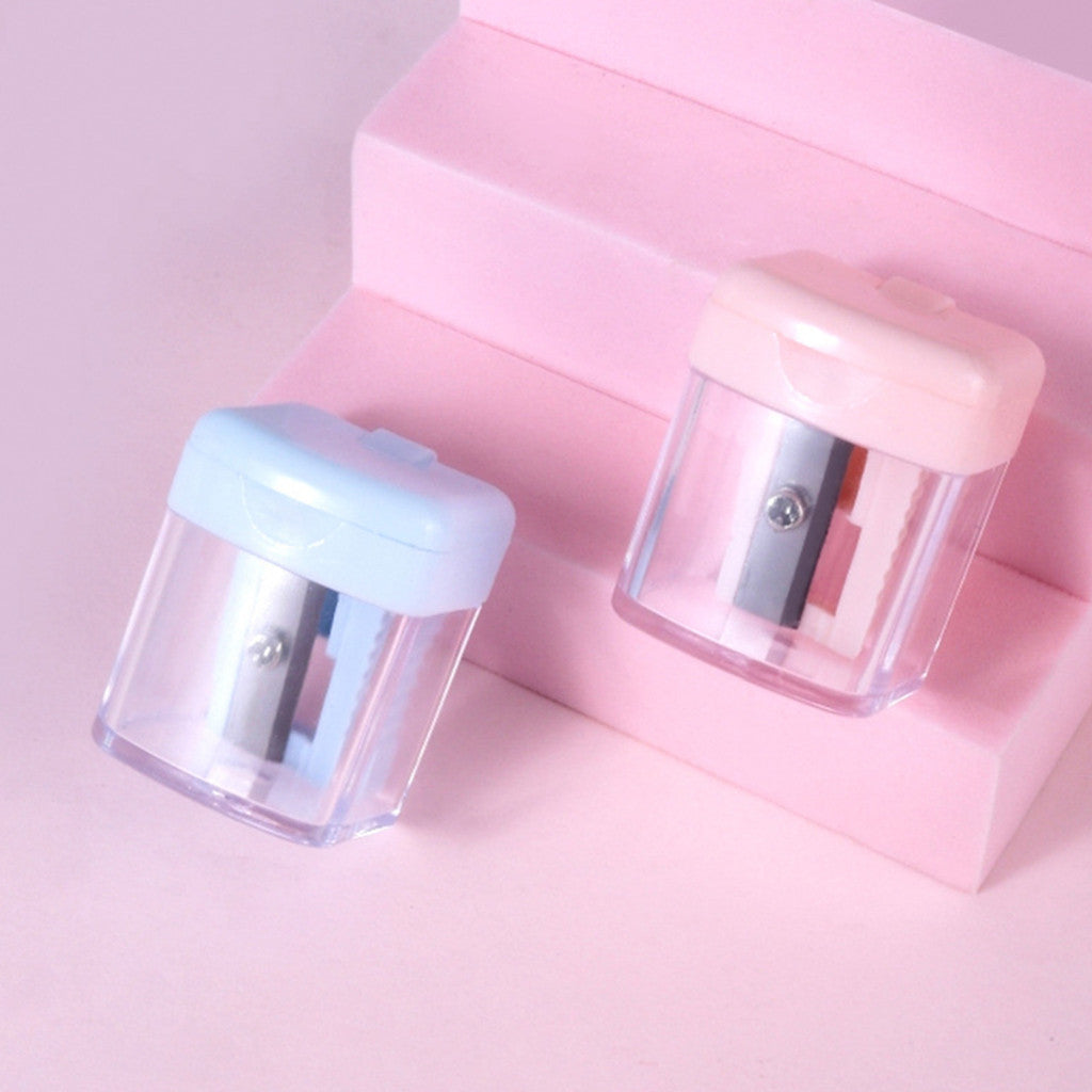 [READY] Aimilo Rautan Serutan Pensil Putar Sharpener Dengan Penutup