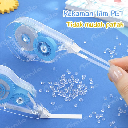 Aimilo Pita Koreksi 12m Correction Tape Halus Untuk Digunakan Cakupan Yang Mulus Alat Tulis