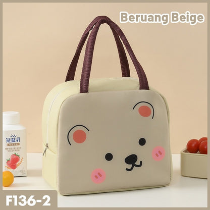 [READY]Aimilo Tas Bekal Anak Lunch Bag Anti Panas Dingin Thermal Bag Tas Lunch Box Kapasitas Besar