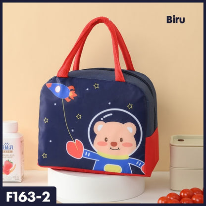 [READY]Aimilo Tas Bekal Anak Lunch Bag Anti Panas Dingin Thermal Bag Tas Lunch Box Kapasitas Besar