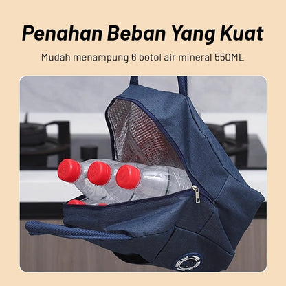 [READY]Aimilo Tas Bekal Anak Lunch Bag Anti Panas Dingin Thermal Bag Tas Lunch Box Kapasitas Besar