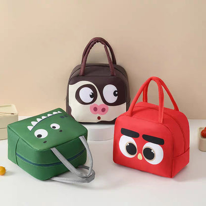 [READY] Aimilo Tas Bekal Makanan Karakter Tas Tempat Makan Pendingin Portabel Lunch Bag Tas Bontot Anak Sekolah