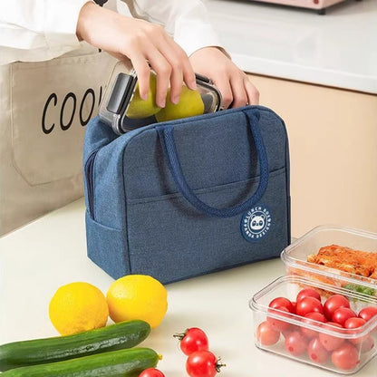 [READY]Aimilo Tas Bekal Anak Lunch Bag Anti Panas Dingin Thermal Bag Tas Lunch Box Kapasitas Besar