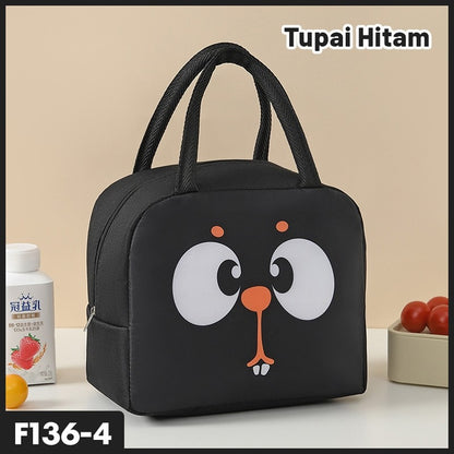 [READY] Aimilo Tas Bekal Makanan Karakter Tas Tempat Makan Pendingin Portabel Lunch Bag Tas Bontot Anak Sekolah