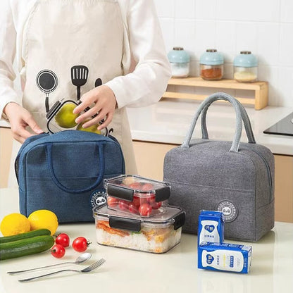[READY]Aimilo Tas Bekal Anak Lunch Bag Anti Panas Dingin Thermal Bag Tas Lunch Box Kapasitas Besar