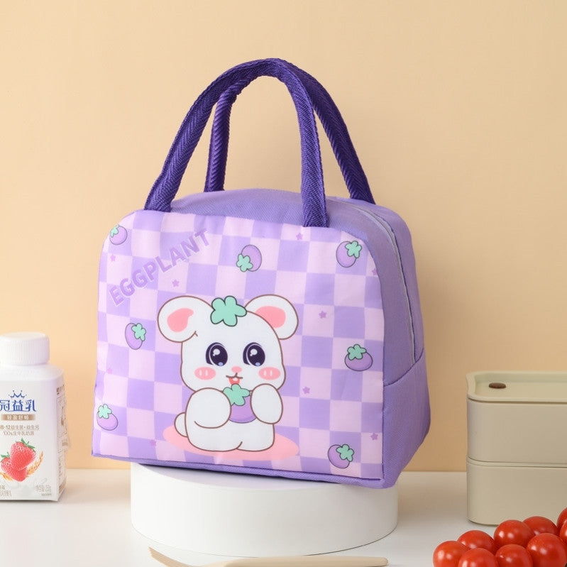 [READY]Aimilo Tas Bekal Anak Lunch Bag Anti Panas Dingin Thermal Bag Tas Lunch Box Kapasitas Besar