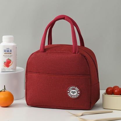 [READY] Aimilo Tas Bekal Kartun Tas Tempat Makan Pendingin Portabel Lunch Bag Tas Bontot Anak Sekolah