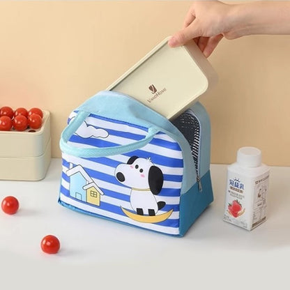 [READY] Aimilo Tas Bekal Kartun Tas Tempat Makan Pendingin Portabel Lunch Bag Tas Bontot Anak Sekolah