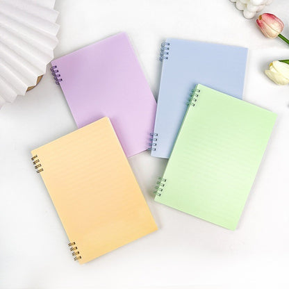 [READY] Aimilo Notebook Set Notebook A5&Pulpen Gel Buku Diary Aesthetic 4 Warna Sekolah Stationary
