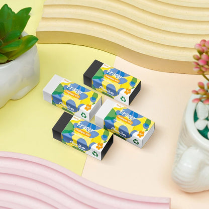 [READY] Aimilo Eraser / Penghapus Pensil Hitam Bebas PVC Bebas Debu Tidak Beracun Alat Tulis Sekolah