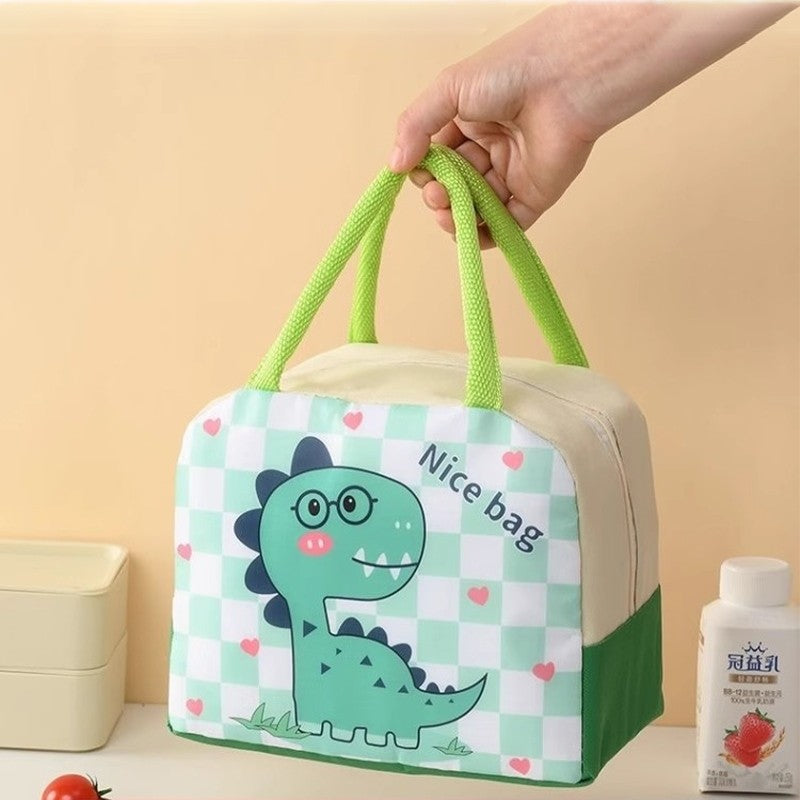 [READY] Aimilo Tas Bekal Kartun Tas Tempat Makan Pendingin Portabel Lunch Bag Tas Bontot Anak Sekolah