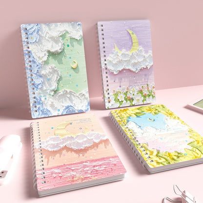 [READY] Aimilo Notebook Aesthetic Buku Diary 40 Lembar Buku Jurnal Buku Catatan Buku Note Stiker Buku Tulis Aesthetic Sekolah
