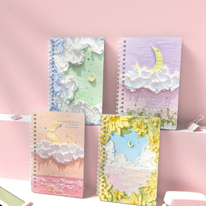 [READY] Aimilo Notebook Aesthetic Buku Diary 40 Lembar Buku Jurnal Buku Catatan Buku Note Stiker Buku Tulis Aesthetic Sekolah