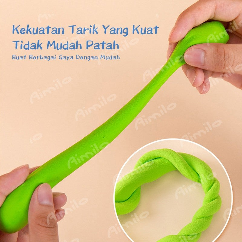 [READY] Aimilo Clay Mainan Anak Isi 12 PCS Clay Warna Mainan Edukasi Anak Aman Dan Tidak Beracun