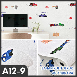 [READY] Aimilo Wallpaper Dinding Kamar Tidur Anak Walpaper Dinding Kamar Aesthetic Tahan Air Stiker Dinding 50x280CM