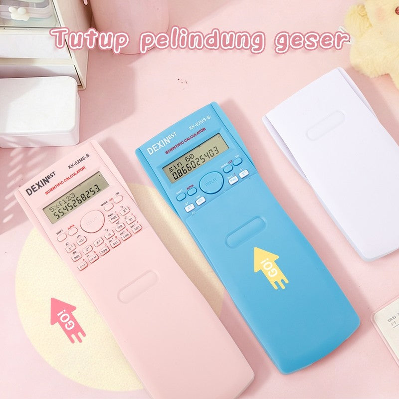 [READY] Aimilo Kalkulator Scientific Calculator 240 Fungsi Kalkulasi 4 Warna