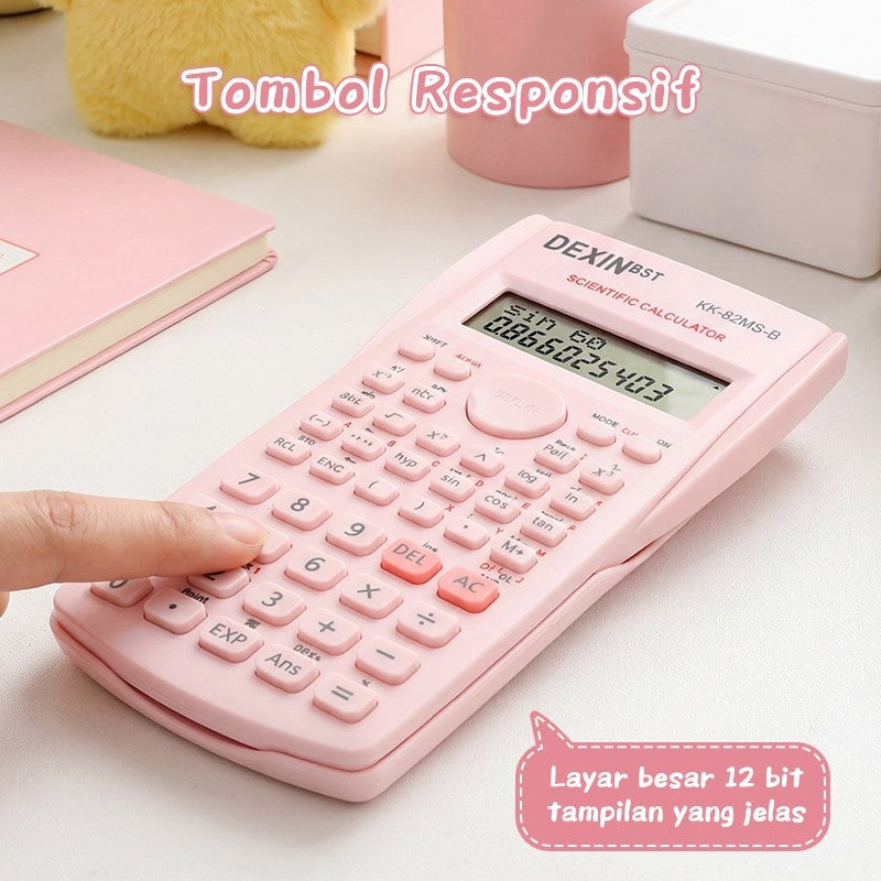 [READY] Aimilo Kalkulator Scientific Calculator 240 Fungsi Kalkulasi 4 Warna