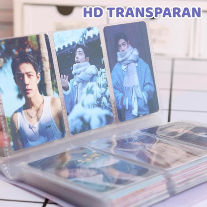[READY] Aimilo Album Foto Polaroid Waterproof 120 Slot Buku Album Tempat Photocard Kpop Collect Book Binder Photocard Holder
