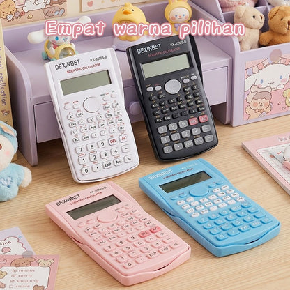 [READY] Aimilo Kalkulator Scientific Calculator 240 Fungsi Kalkulasi 4 Warna