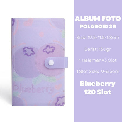 [READY] Aimilo Album Foto Polaroid Waterproof 120 Slot Buku Album Tempat Photocard Kpop Collect Book Binder Photocard Holder