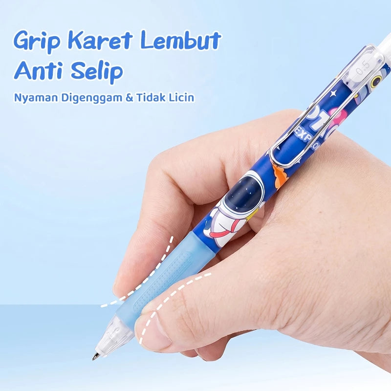 Aimilo Pensil Mekanik 0.5 mm Mechanical Pencil Set Isi Refill 20 Alat Tulis Sekolah
