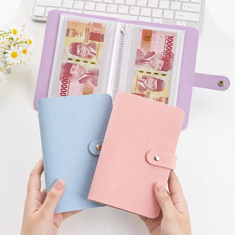 Aimilo Dompet Disiplin 100 Slot Dompet Nabung Tahan Air Pengatur Uang Bulanan Wallet Displin