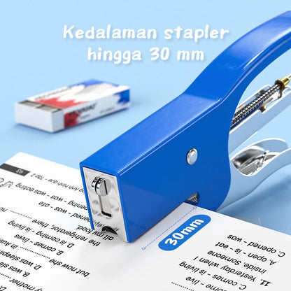 Aimilo Stepler Portable Staples No.10 Stapler Genggam 4 Warna Dapat Menjilid 20 Lembar