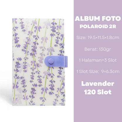 [READY] Aimilo Album Foto Polaroid Waterproof 120 Slot Buku Album Tempat Photocard Kpop Collect Book Binder Photocard Holder